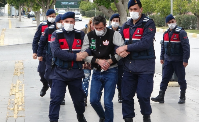 Antalya'daki kıskançlık cinayetinin şüphelileri adliyeye sevk edildi