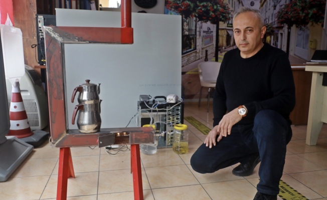 1,5 litre benzinle 3 gün boyunca ısıtan soba yaptı 1,5 litre benzinle 3 gün boyunca ısıtan soba yaptı