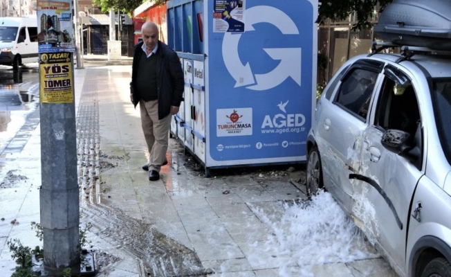Antalya'da kaza sonrası şelale gibi su aktı, bakan şaştı kaldı