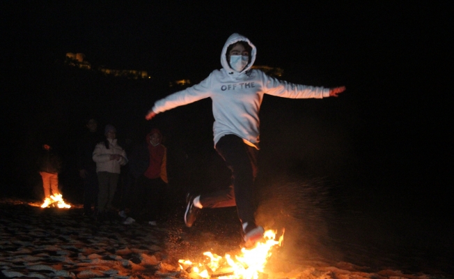 İranlılar Nevruz kutlamaları için Alanya'ya akın etti