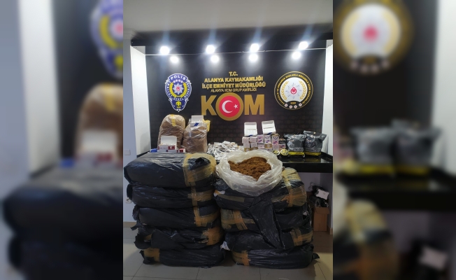 İş yerinin deposunda ele geçirildi İş yerinin deposunda ele geçirildi