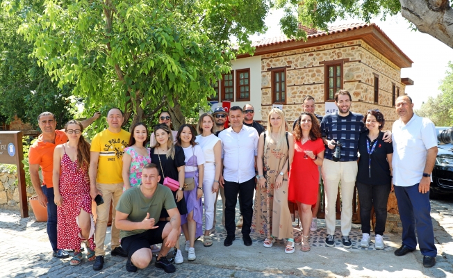  Alanya’ya gelen fenomenlerin içeriklerine yoğun ilgi