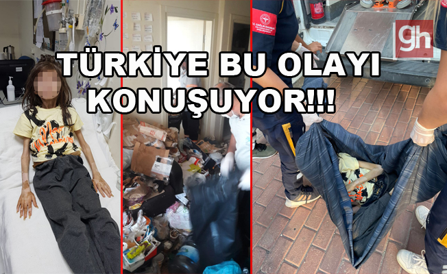 Çöp evde kilitli bulunan çocuk sosyal hizmetlere teslim edildi Çöp evde kilitli bulunan çocuk sosyal hizmetlere teslim edildi