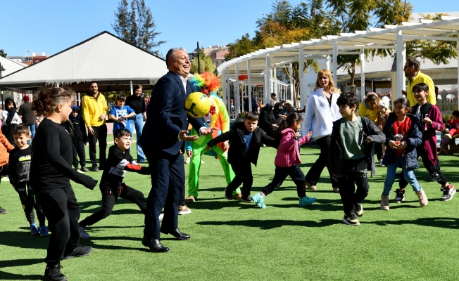 Depremzede çocuklar Teneffüs Park’ta ağırlandı