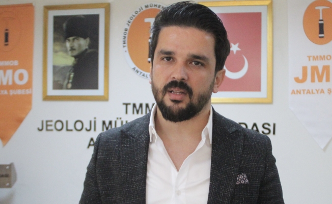 JMO Başkanı Çeltik'ten "Antalya'da alüvyon zemin" uyarısı