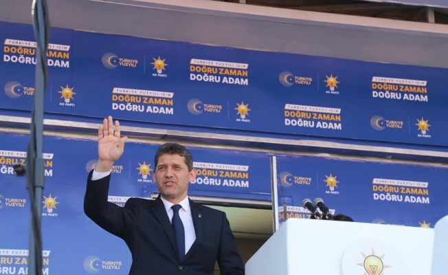 AK Parti İl Başkanı Çetin: "Seçim mitingi ile Antalya'da tarihi günlerden biri yaşandı"