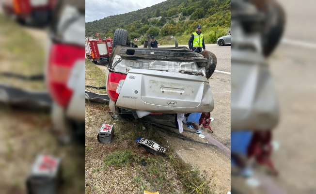 Korkuteli’nde trafik kazası Korkuteli’nde trafik kazası
