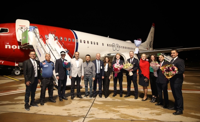 Oslo’dan Gazipaşa’ya uçuşlar başladı