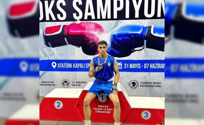 Manavgatlı boksör verdiği sözü tuttu Manavgatlı boksör verdiği sözü tuttu