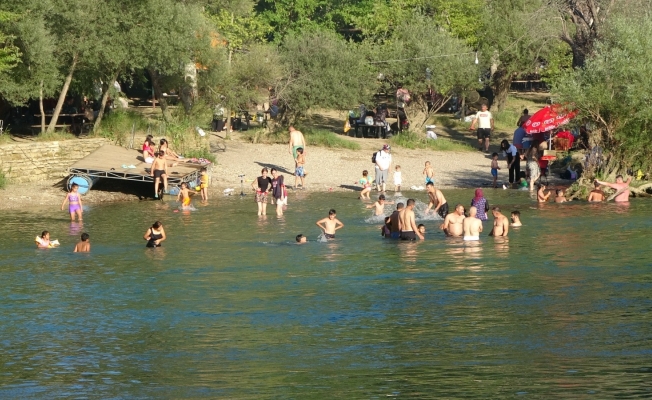 Manavgat Irmağı'nda tehlikeli serinlik