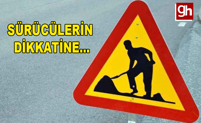 Yol düzenleme çalışması yapılacak