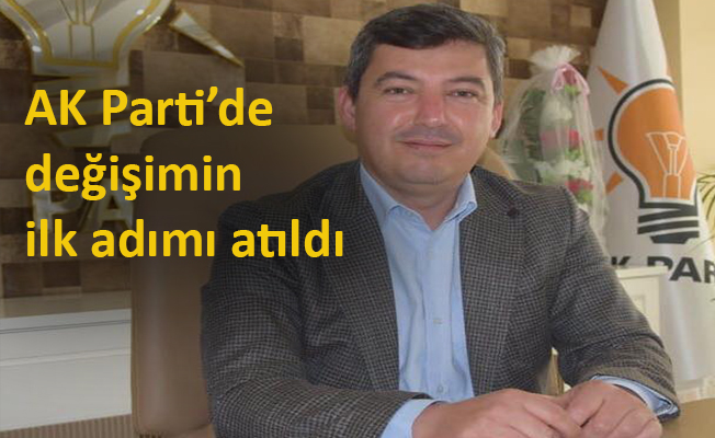 AK Parti Aksu ilçe başkanı istifa etti