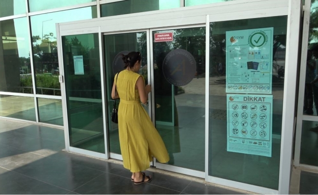 Sınavı saniyelerle kaçırdı Sınavı saniyelerle kaçırdı