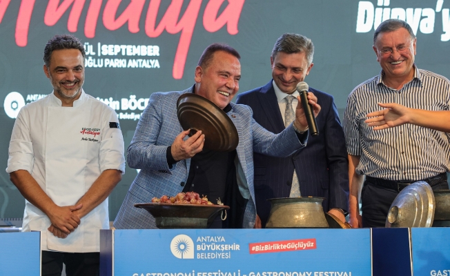2. Uluslararası Food Fest Antalya GAstronomi Festivali kapılarını açtı