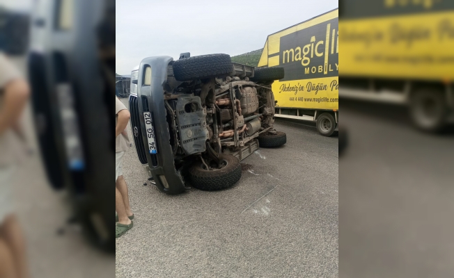 Sümer Ezgü Antalya’da kaza geçirdi