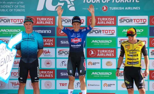  58. Cumhurbaşkanlığı Türkiye Bisiklet Turu'nun ilk etabını Jasper Philipsen kazandı