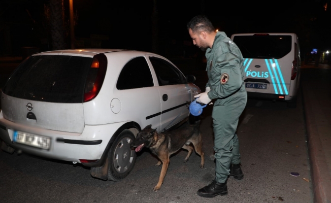 Antalya’da 18 farklı noktada 79 ekip 212 polisle şok uygulama