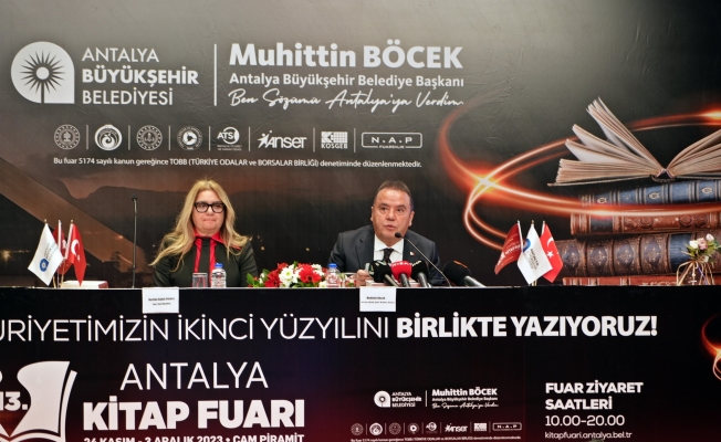 13. Antalya Kitap Fuarı 24 Kasım’da başlıyor 13. Antalya Kitap Fuarı 24 Kasım’da başlıyor