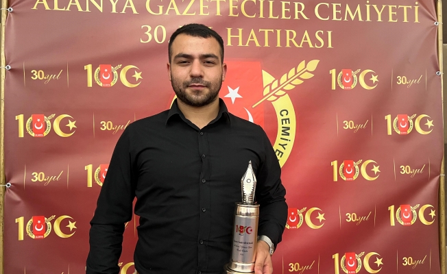 AGC'den İHA'ya ödül AGC'den İHA'ya ödül