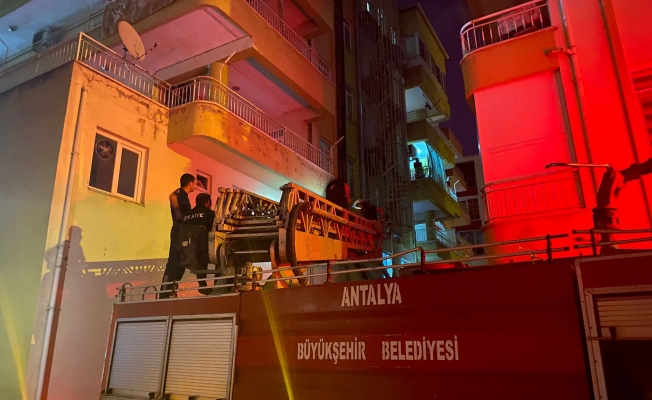 Pide fırınının bacasında çıkan yangın korkuttu