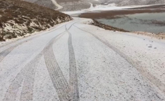 Toroslara mevsimin ilk karı düştü