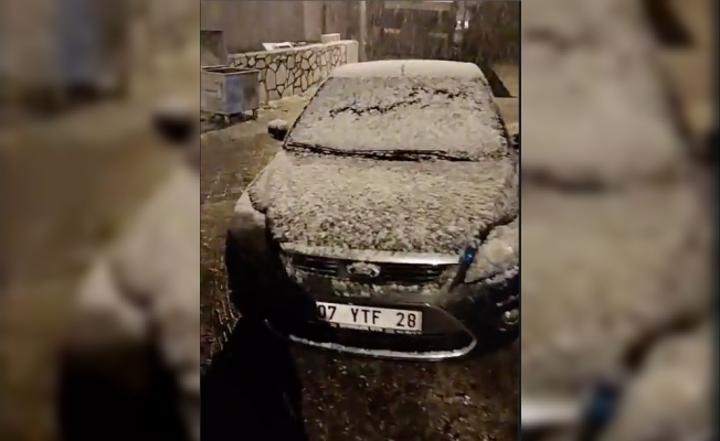 Antalya'nın yaylalarında kar Antalya'nın yaylalarında kar