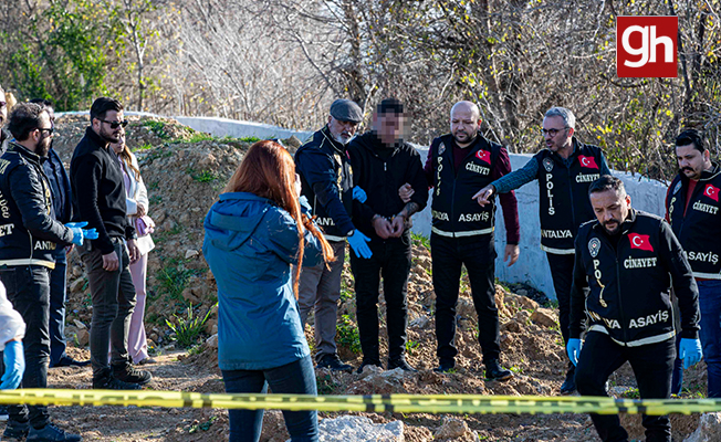 Antalya'da kayıp kuryenin toprağa gömülü cesedi Kundu'da bulundu