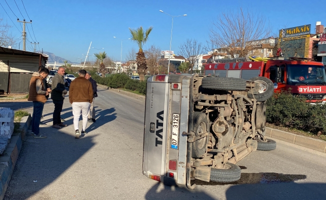 Önce çarptı, sonra yan yatarak sürüklendi Önce çarptı, sonra yan yatarak sürüklendi