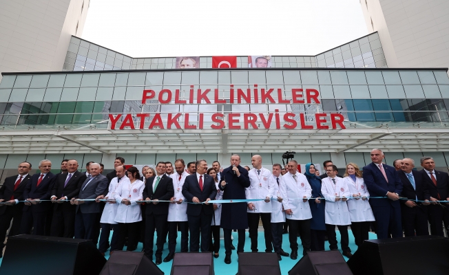 Cumhurbaşkanı Erdoğan Antalya Şehir Hastanesini hizmete açtı