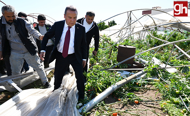  Kumluca'da hortum felaketinin yaraları sarılıyor