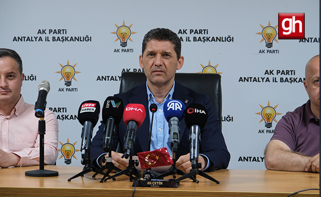 AK Parti İl Başkanı Ali Çetin: "Teleferik kazası adli bir olaydır" AK Parti İl Başkanı Ali Çetin: "Teleferik kazası adli bir olaydır"