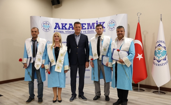  ALKÜ’de Akademik Atama, Yükseltme ve Ödül Töreni