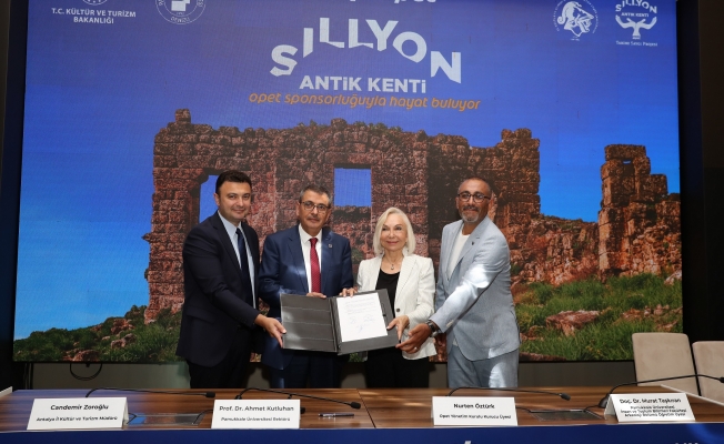 Sillyon Antik Kenti, OPET ile gün yüzüne çıkıyor