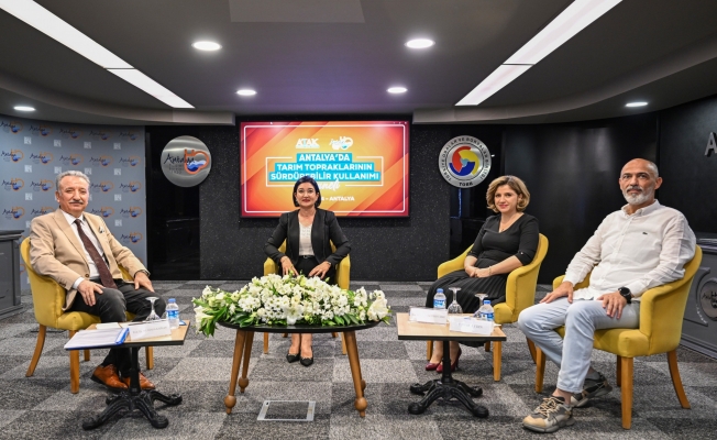 Antalya’da tarım topraklarının sürdürülebilir kullanımı masaya yatırıldı Antalya’da tarım topraklarının sürdürülebilir kullanımı masaya yatırıldı