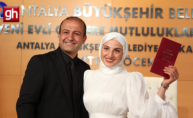 Antalya Büyükşehir Belediyesi nikah salonunda "05.05.2025" yoğunluğu Antalya Büyükşehir Belediyesi nikah salonunda "05.05.2025" yoğunluğu