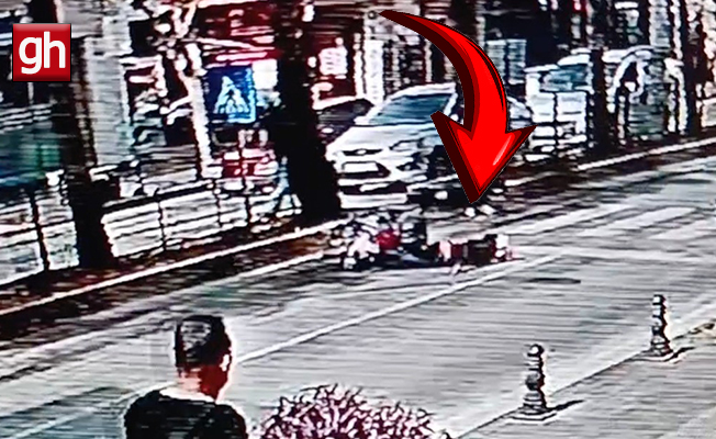 Kask sayesinde hayatta kaldı! Kask sayesinde hayatta kaldı!