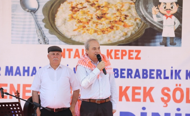 Kepez'de keşkek şöleni Kepez'de keşkek şöleni