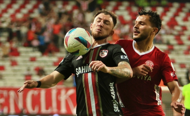 Trendyol Süper Lig: Antalyaspor: 0 - Gaziantep FK: 0 Trendyol Süper Lig: Antalyaspor: 0 - Gaziantep FK: 0