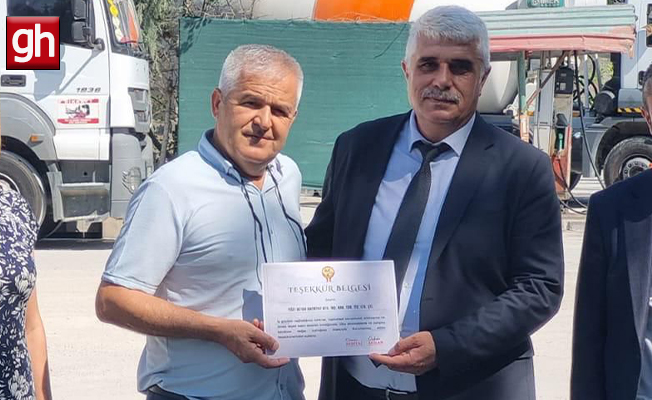 Yiğit İnşaat’a SGK’dan Teşekkür Belgesi