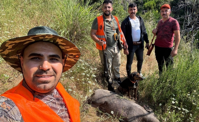 Gündoğmuş’ta domuz sürek avı düzenlendi Gündoğmuş’ta domuz sürek avı düzenlendi