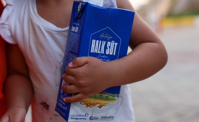 Halk Süt Projesi 5 yılda 30 bin çocuğa ulaştı Halk Süt Projesi 5 yılda 30 bin çocuğa ulaştı