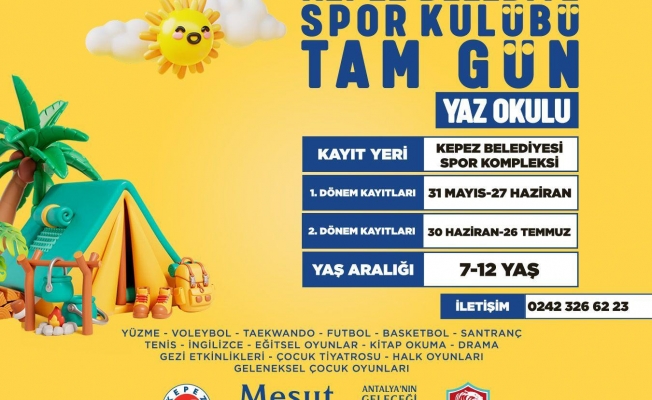Kepez Belediyesi’nden çocuklara tam gün 'Yaz okulu' Kepez Belediyesi’nden çocuklara tam gün 'Yaz okulu'