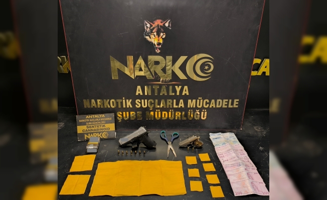 Antalya'da narkotik operasyonu!
