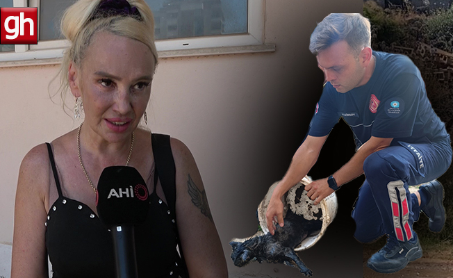 Evi yanan Ukraynalı kadın yaşadığı şoku anlattı!
