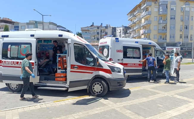 Kazada devrilip, tekrar tekerlerinin üzerine düştü Kazada devrilip, tekrar tekerlerinin üzerine düştü