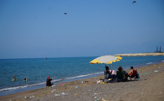 Kumköy sahili, çardakların yıkılması sonrası halka açıldı!
