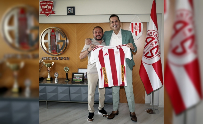 Ali Atasever, Antalyaspor Başkanı Rıza Perçin'i ziyaret etti