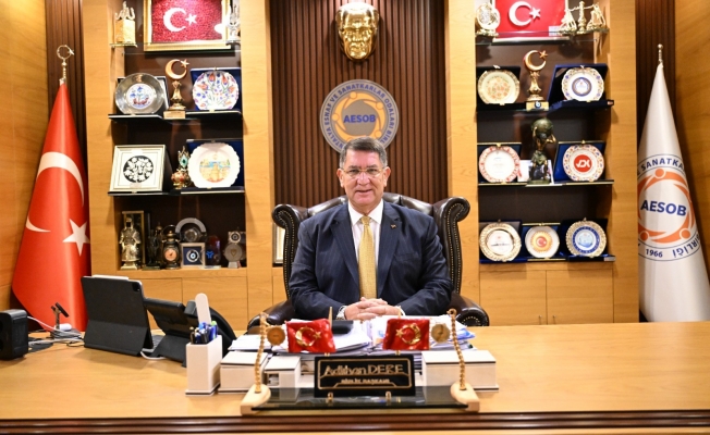 AESOB Başkanı Dere: "7 bin 200 gün düzenlemesi esnafımıza nefes aldıracak AESOB Başkanı Dere: "7 bin 200 gün düzenlemesi esnafımıza nefes aldıracak