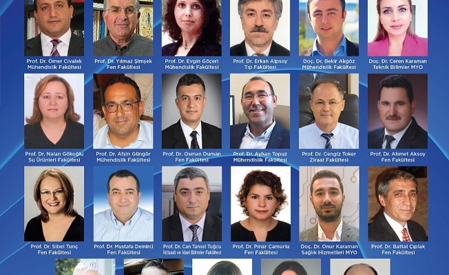 Akdeniz Üniversitesi'nden 23 akademisyen "Dünyanın En Etkili Bilim İnsanları" listesinde