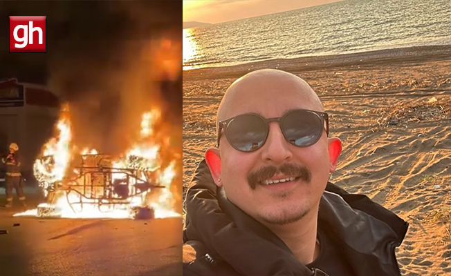 Antalya’da devrilerek alev alev yanan UTV’nin sürücüsü hayatını kaybetti